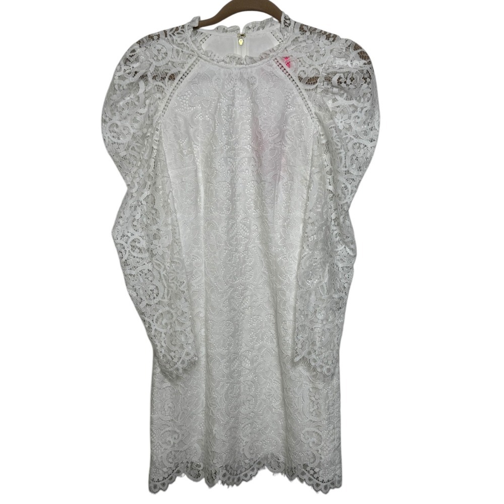 Lilly Pulitzer Coconut Two Tone Carnival Lace Women's 00 Elope Wedding